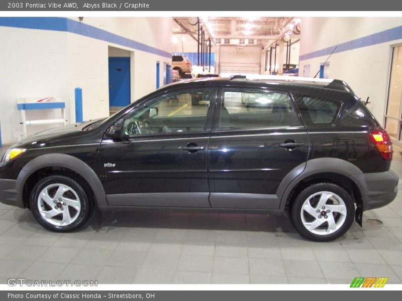 Abyss Black / Graphite 2003 Pontiac Vibe AWD
