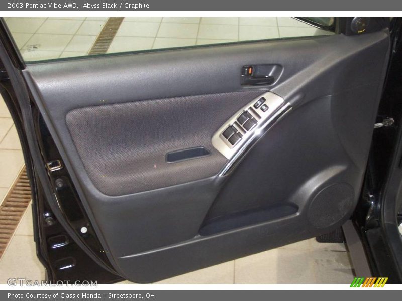 Abyss Black / Graphite 2003 Pontiac Vibe AWD
