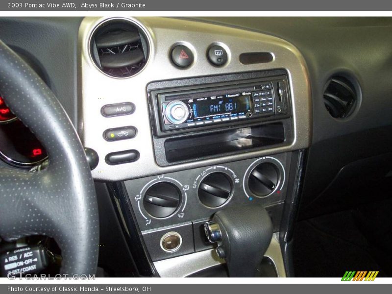 Abyss Black / Graphite 2003 Pontiac Vibe AWD
