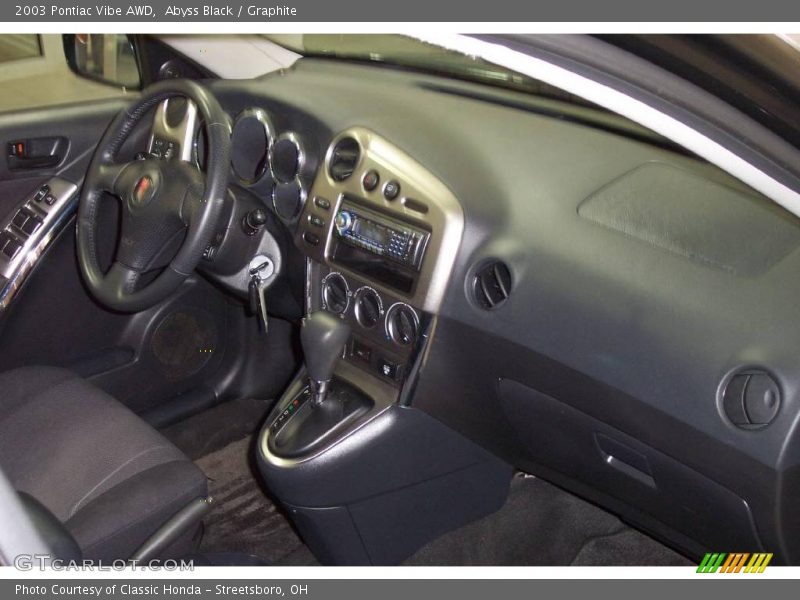Abyss Black / Graphite 2003 Pontiac Vibe AWD