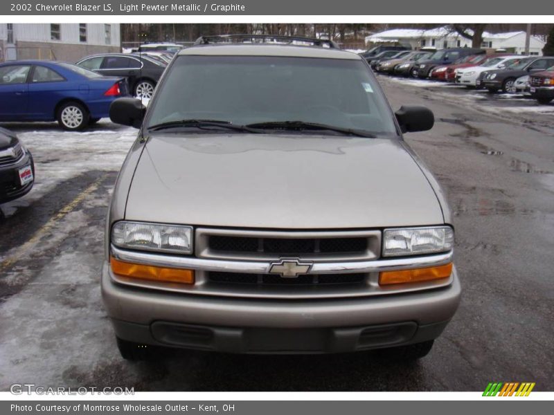 Light Pewter Metallic / Graphite 2002 Chevrolet Blazer LS