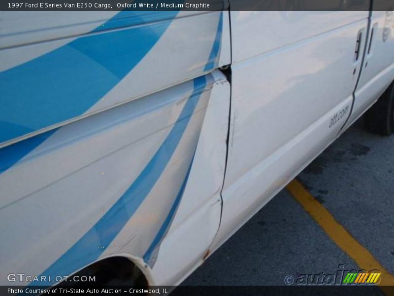 Oxford White / Medium Graphite 1997 Ford E Series Van E250 Cargo