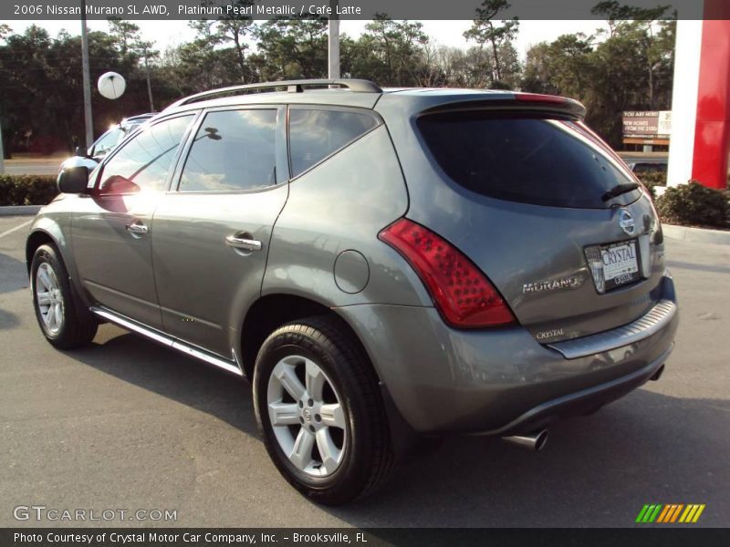 Platinum Pearl Metallic / Cafe Latte 2006 Nissan Murano SL AWD