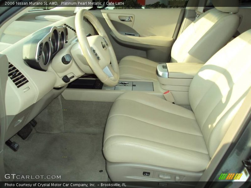 Platinum Pearl Metallic / Cafe Latte 2006 Nissan Murano SL AWD