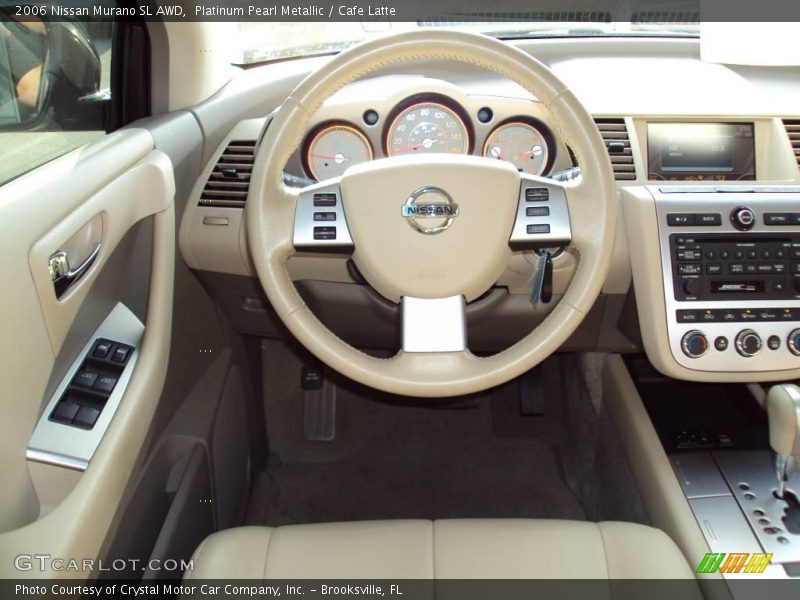Platinum Pearl Metallic / Cafe Latte 2006 Nissan Murano SL AWD
