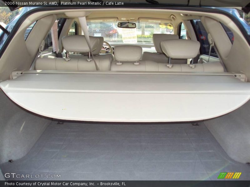 Platinum Pearl Metallic / Cafe Latte 2006 Nissan Murano SL AWD