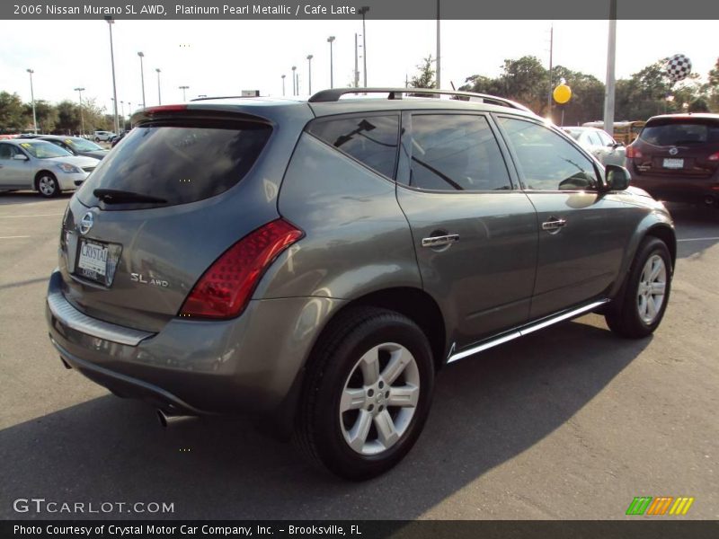 Platinum Pearl Metallic / Cafe Latte 2006 Nissan Murano SL AWD