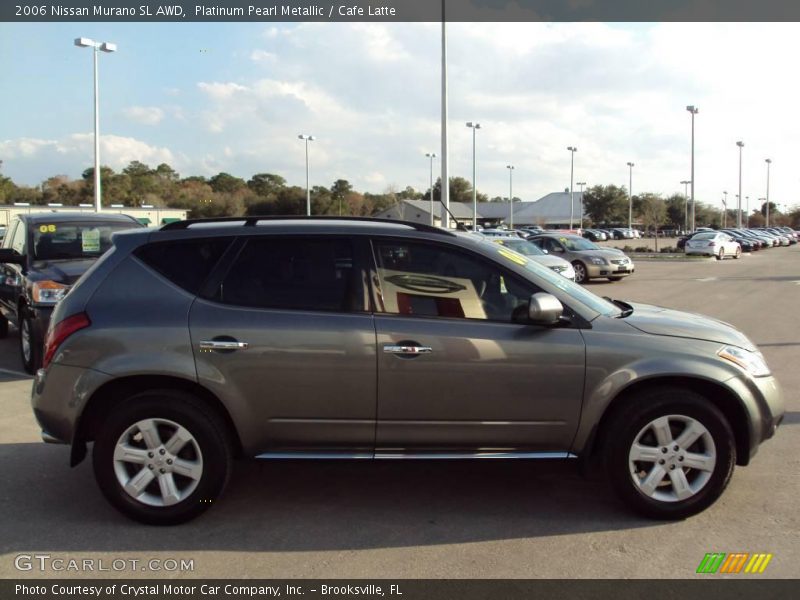 Platinum Pearl Metallic / Cafe Latte 2006 Nissan Murano SL AWD