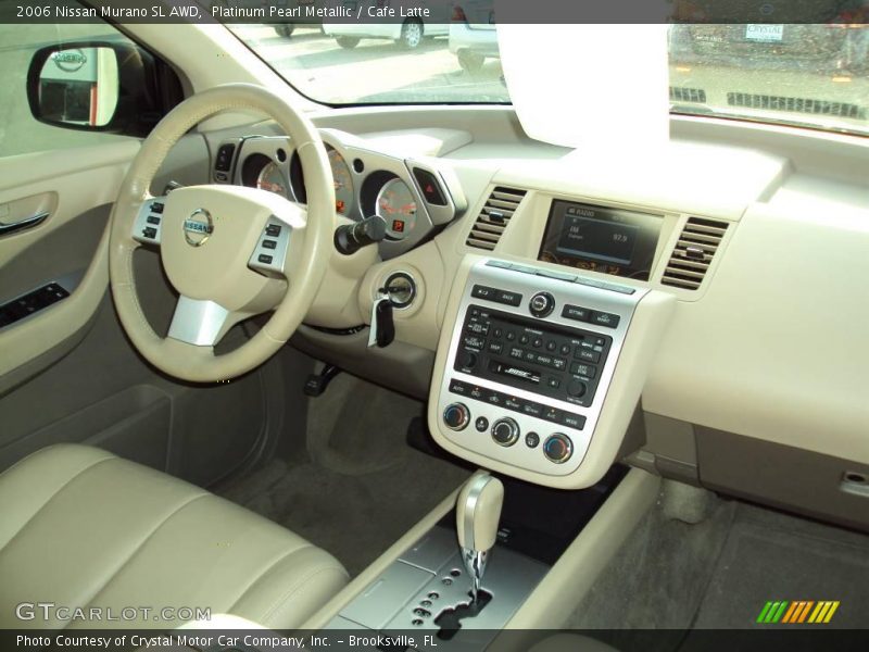 Platinum Pearl Metallic / Cafe Latte 2006 Nissan Murano SL AWD
