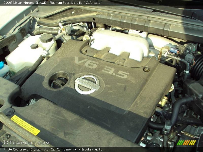 Platinum Pearl Metallic / Cafe Latte 2006 Nissan Murano SL AWD