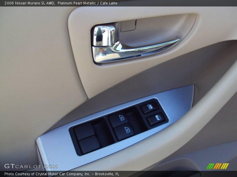Platinum Pearl Metallic / Cafe Latte 2006 Nissan Murano SL AWD