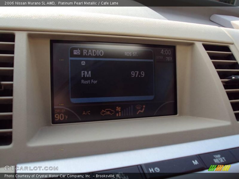 Platinum Pearl Metallic / Cafe Latte 2006 Nissan Murano SL AWD