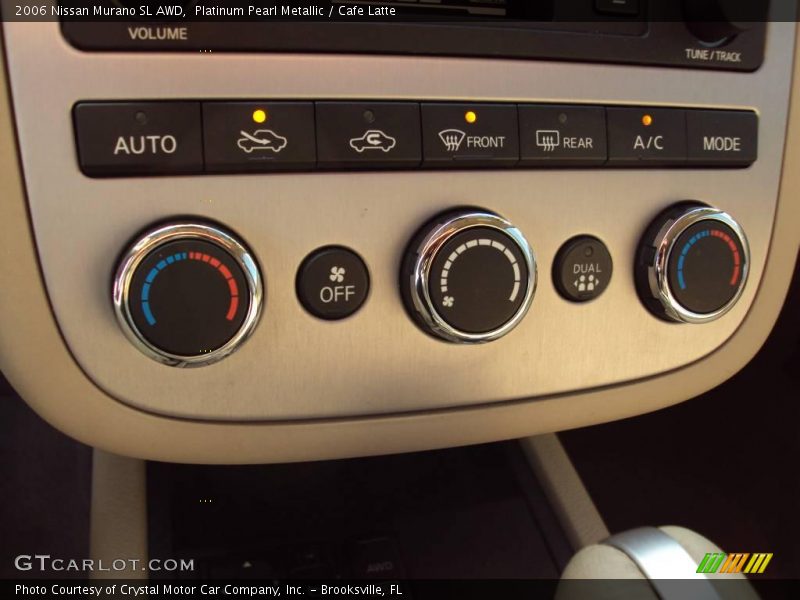 Platinum Pearl Metallic / Cafe Latte 2006 Nissan Murano SL AWD