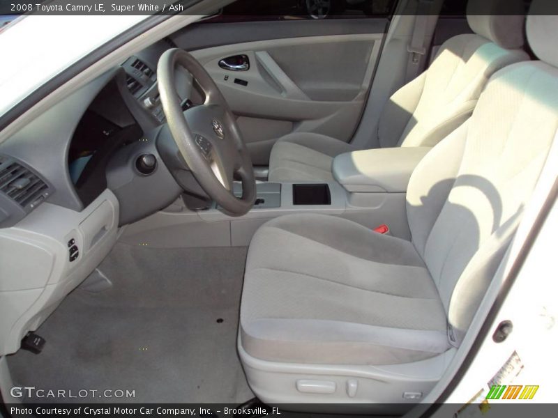 Super White / Ash 2008 Toyota Camry LE