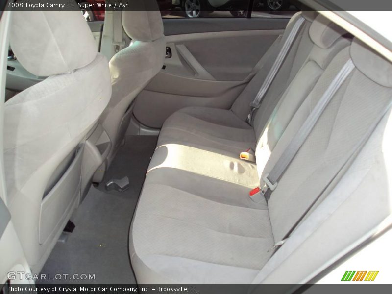 Super White / Ash 2008 Toyota Camry LE