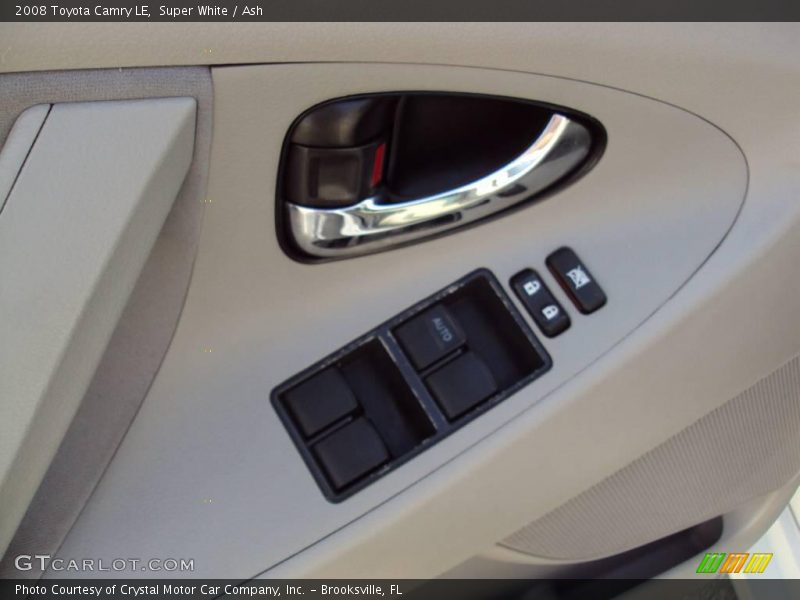 Super White / Ash 2008 Toyota Camry LE