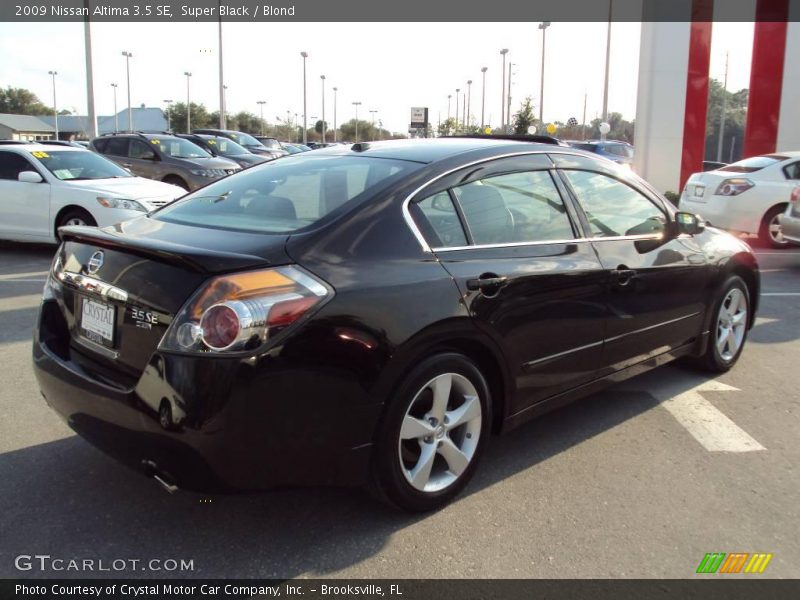 Super Black / Blond 2009 Nissan Altima 3.5 SE
