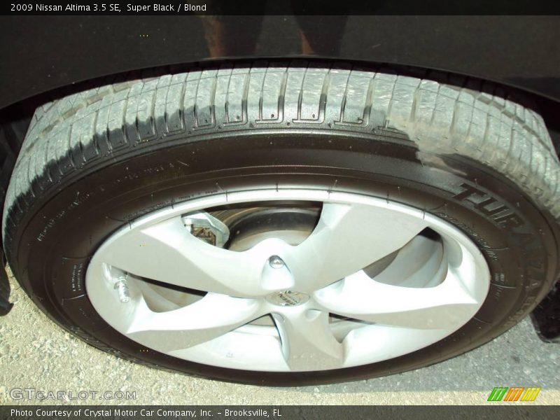 Super Black / Blond 2009 Nissan Altima 3.5 SE
