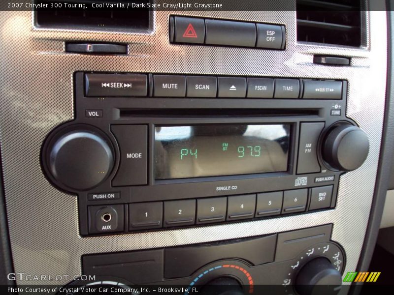 Cool Vanilla / Dark Slate Gray/Light Graystone 2007 Chrysler 300 Touring