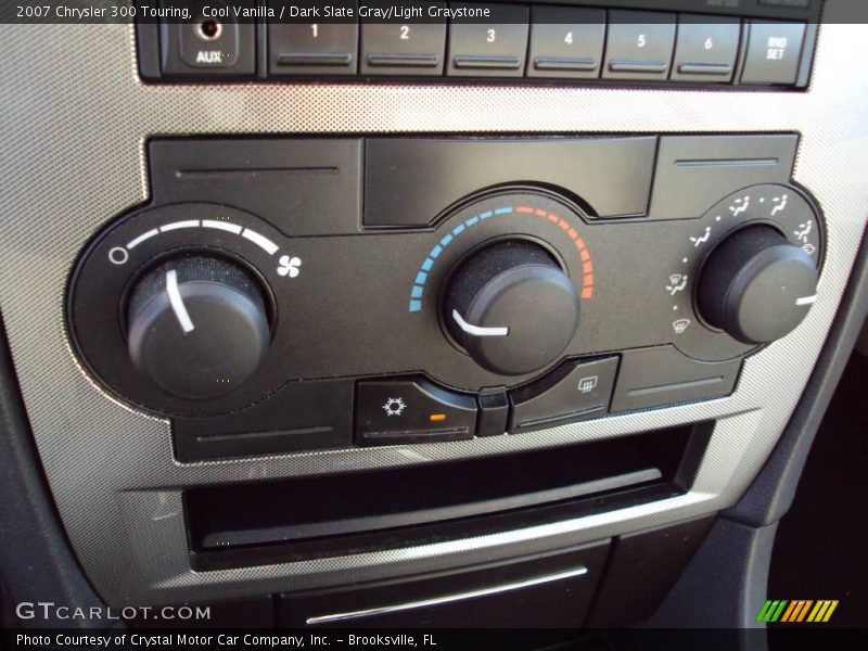 Cool Vanilla / Dark Slate Gray/Light Graystone 2007 Chrysler 300 Touring