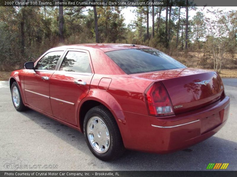 Inferno Red Crystal Pearlcoat / Dark Slate Gray/Light Graystone 2007 Chrysler 300 Touring