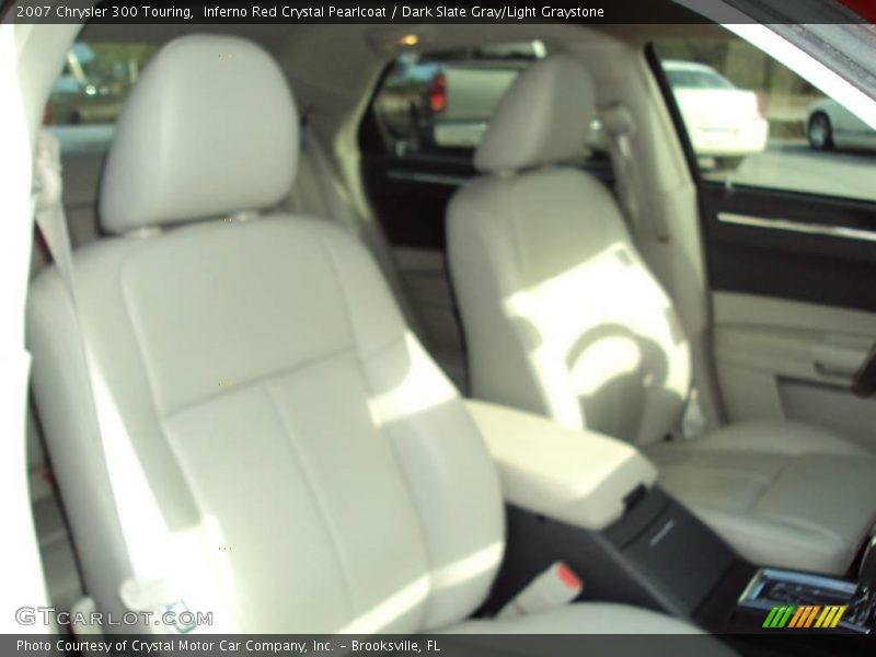 Inferno Red Crystal Pearlcoat / Dark Slate Gray/Light Graystone 2007 Chrysler 300 Touring