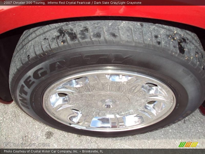 Inferno Red Crystal Pearlcoat / Dark Slate Gray/Light Graystone 2007 Chrysler 300 Touring