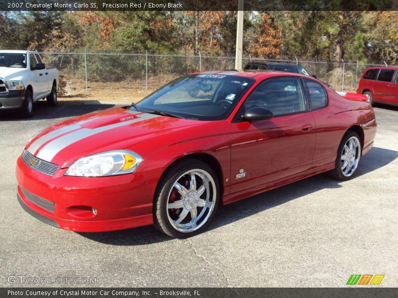 Precision Red / Ebony Black 2007 Chevrolet Monte Carlo SS