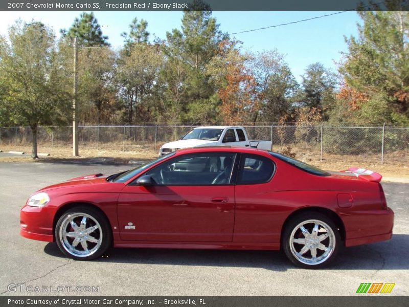 Precision Red / Ebony Black 2007 Chevrolet Monte Carlo SS