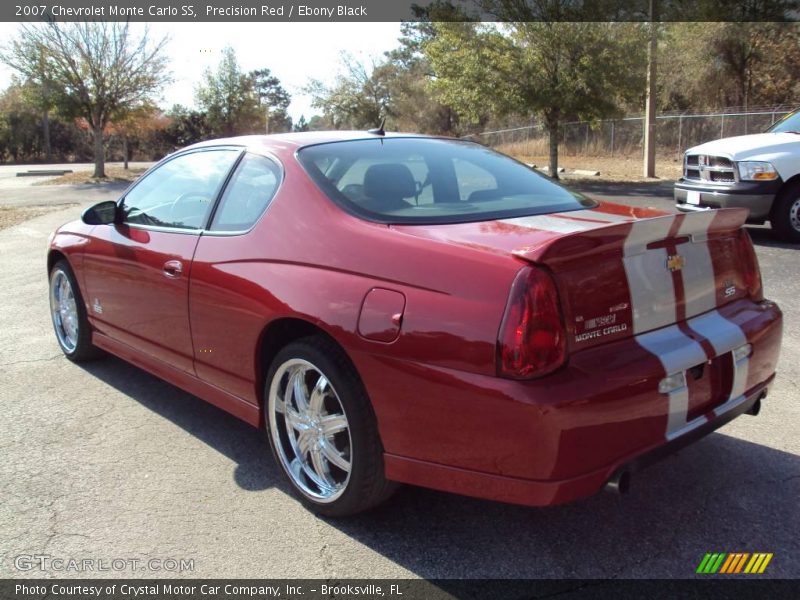 Precision Red / Ebony Black 2007 Chevrolet Monte Carlo SS