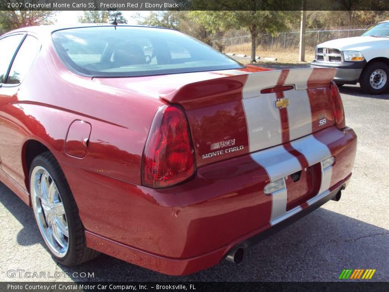 Precision Red / Ebony Black 2007 Chevrolet Monte Carlo SS