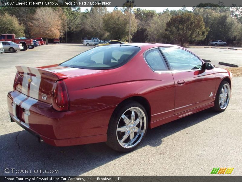 Precision Red / Ebony Black 2007 Chevrolet Monte Carlo SS