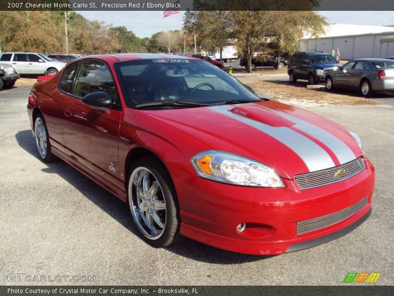 Precision Red / Ebony Black 2007 Chevrolet Monte Carlo SS
