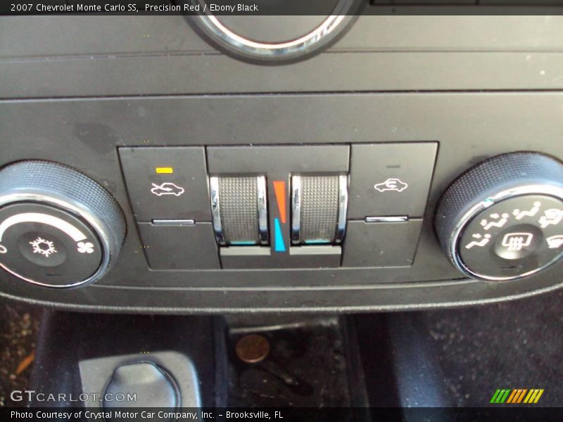 Precision Red / Ebony Black 2007 Chevrolet Monte Carlo SS