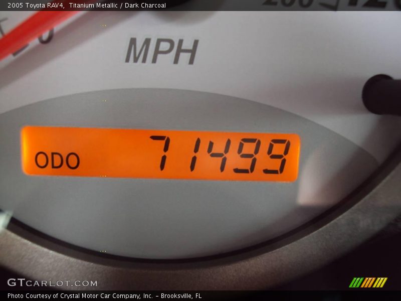 Titanium Metallic / Dark Charcoal 2005 Toyota RAV4