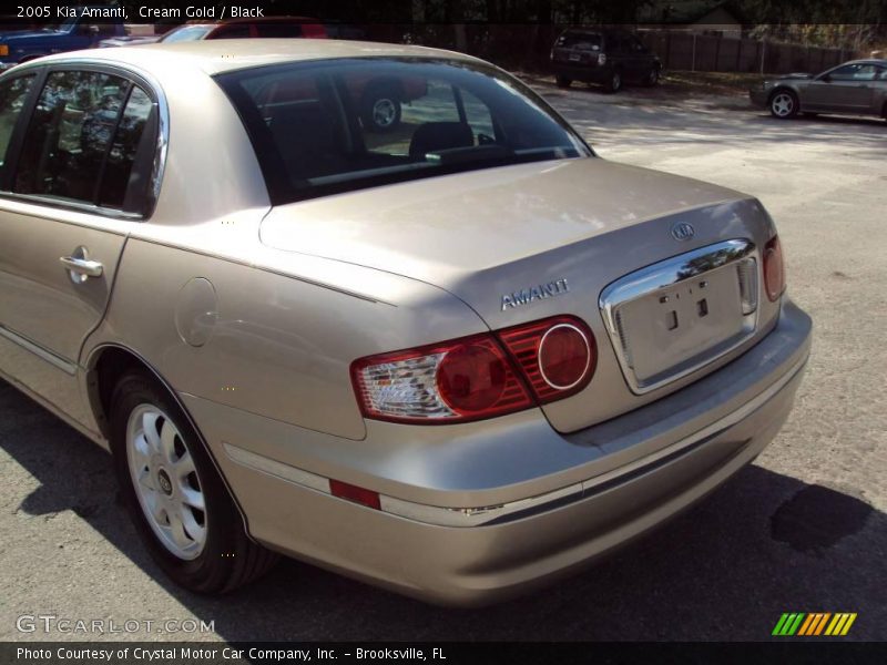 Cream Gold / Black 2005 Kia Amanti