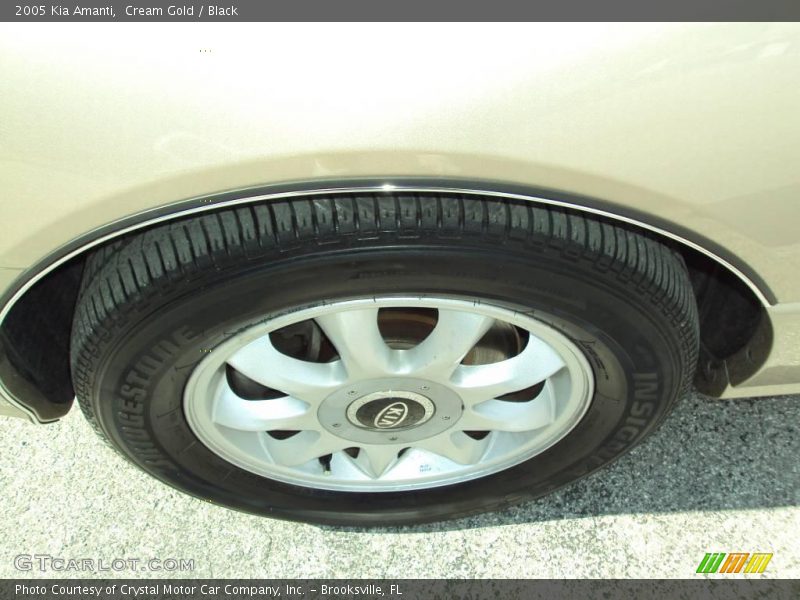 Cream Gold / Black 2005 Kia Amanti