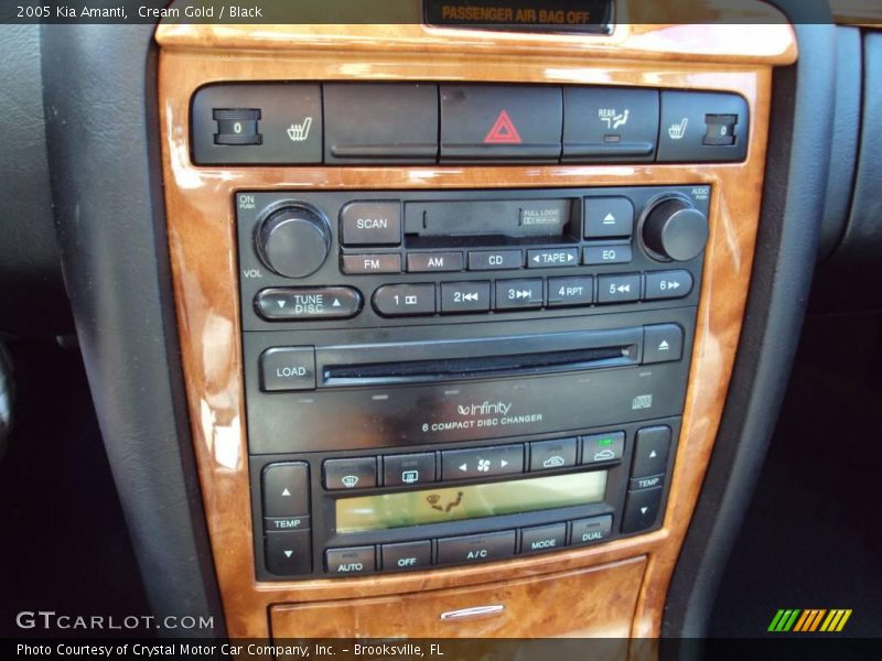 Cream Gold / Black 2005 Kia Amanti