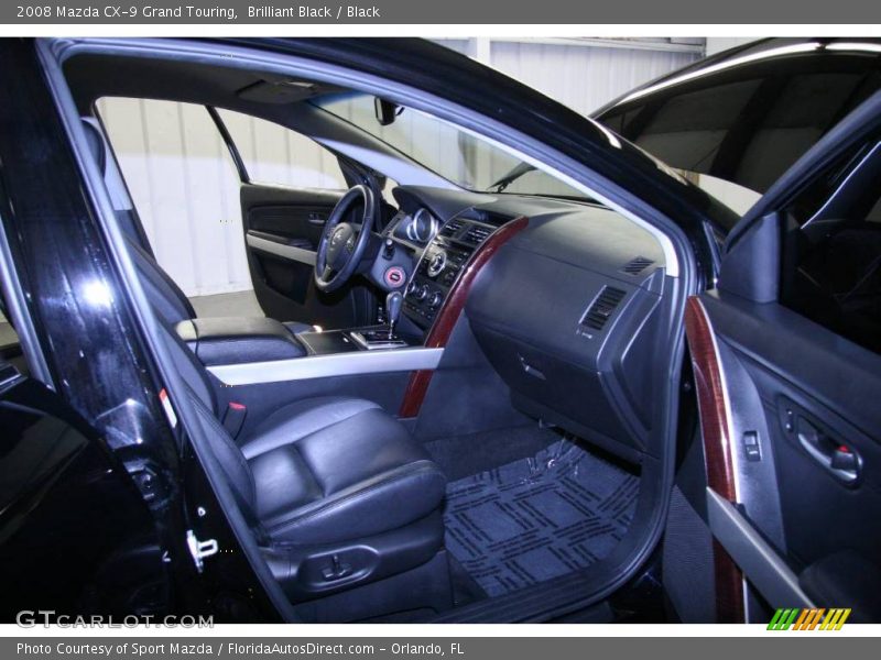 Brilliant Black / Black 2008 Mazda CX-9 Grand Touring