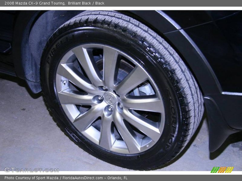Brilliant Black / Black 2008 Mazda CX-9 Grand Touring