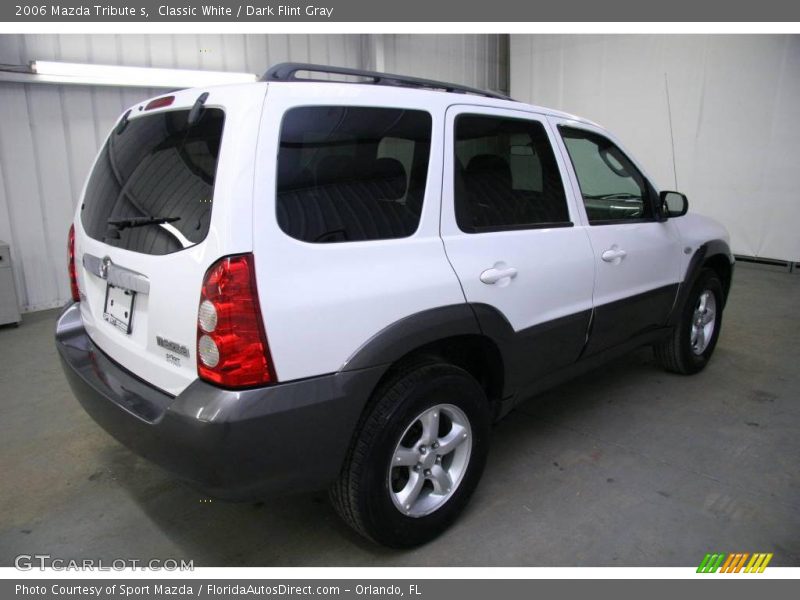 Classic White / Dark Flint Gray 2006 Mazda Tribute s