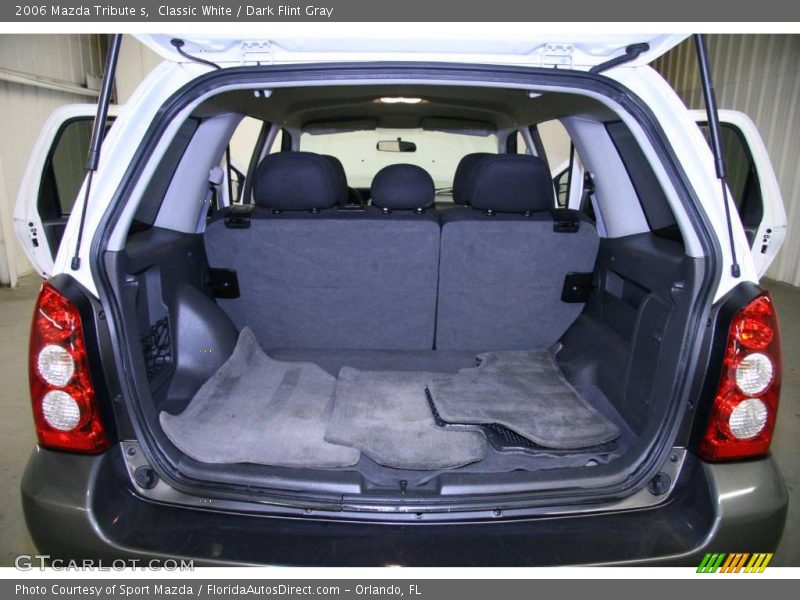 Classic White / Dark Flint Gray 2006 Mazda Tribute s