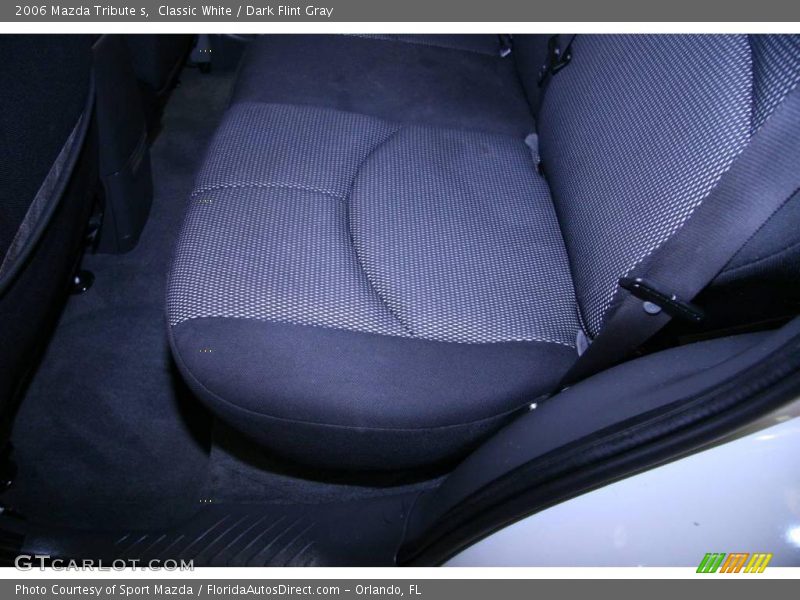 Classic White / Dark Flint Gray 2006 Mazda Tribute s