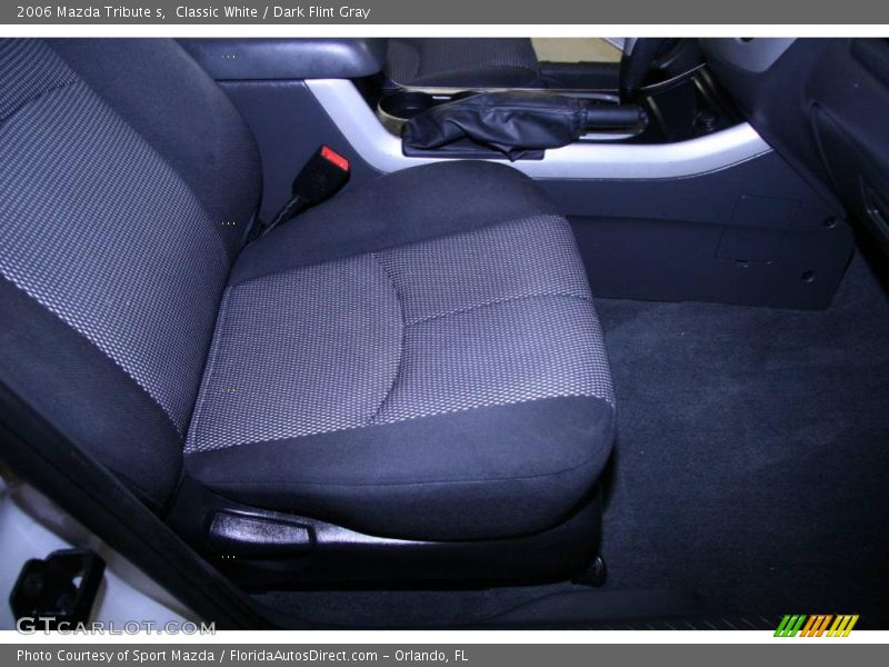 Classic White / Dark Flint Gray 2006 Mazda Tribute s