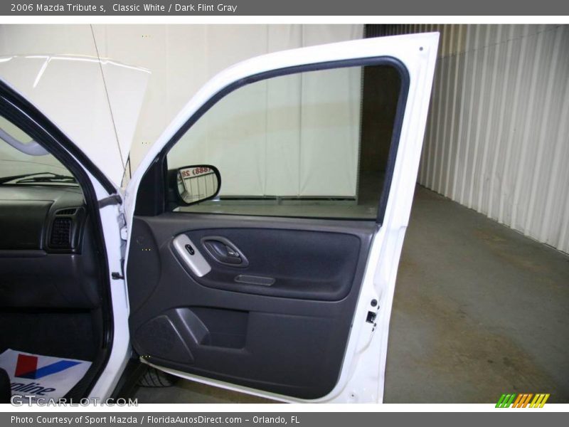 Classic White / Dark Flint Gray 2006 Mazda Tribute s