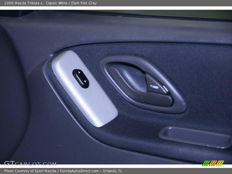 Classic White / Dark Flint Gray 2006 Mazda Tribute s