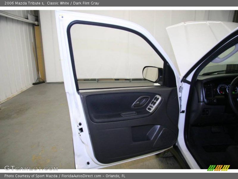 Classic White / Dark Flint Gray 2006 Mazda Tribute s