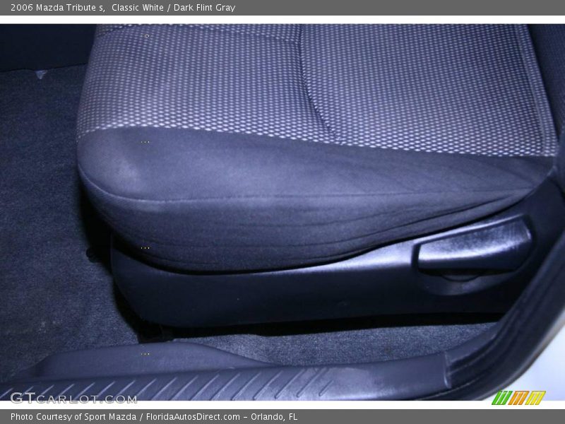 Classic White / Dark Flint Gray 2006 Mazda Tribute s