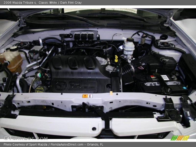 Classic White / Dark Flint Gray 2006 Mazda Tribute s