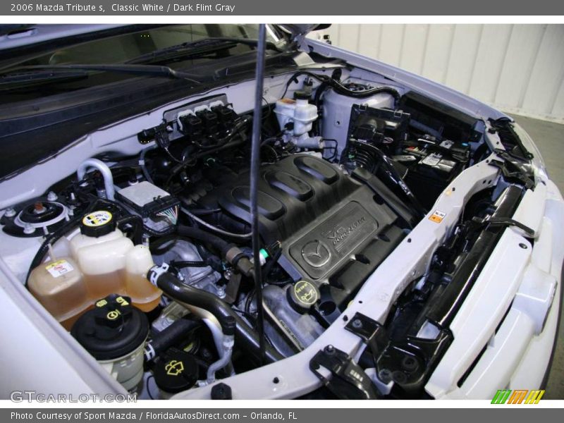 Classic White / Dark Flint Gray 2006 Mazda Tribute s